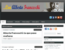 Tablet Screenshot of albertofranceschi.com